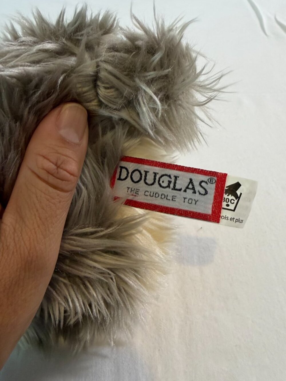 Douglas Yorkshire Terrier Yorkie Plush Stuffed Dog Gray Tan 11" Cuddle Toy - Picture 4 of 7